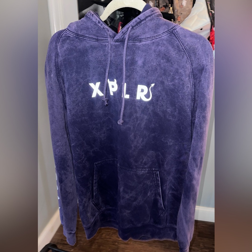 Purple XPLR Hoodie